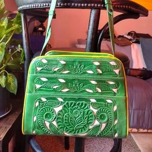 Handmade in Mexico Leather bag